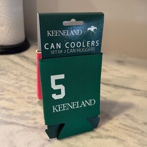 Keeneland Can Coolers. Set of 2.